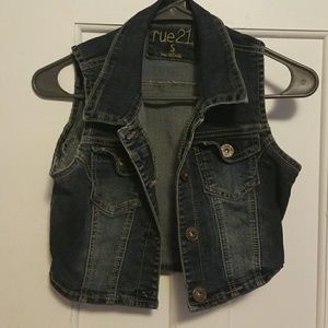 Denim Jean Vest